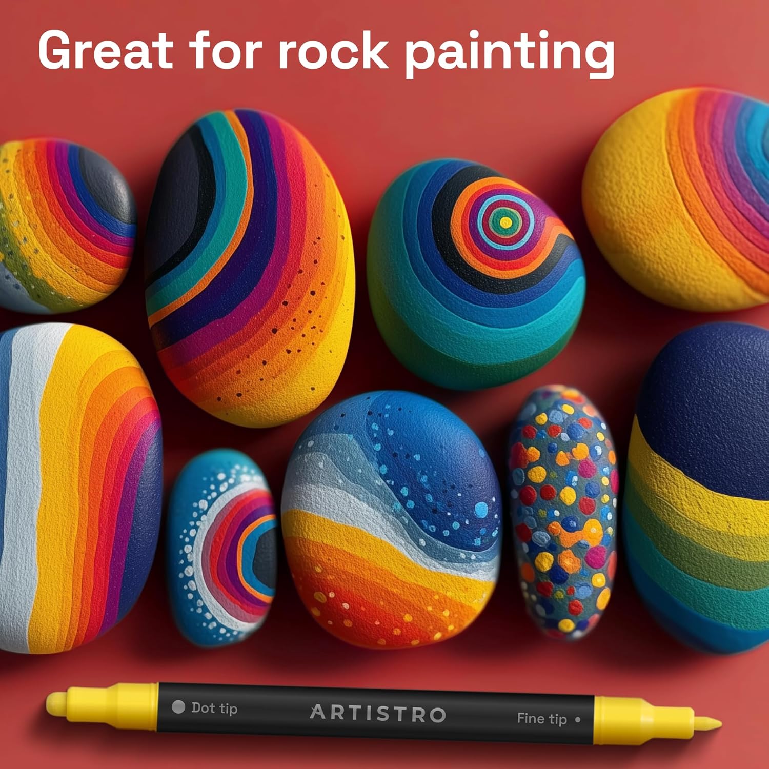 Dual-Tip Acrylic Paint Markers - Image 8