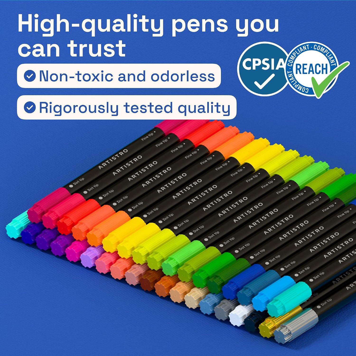 Dual-Tip Acrylic Paint Markers - Image 7