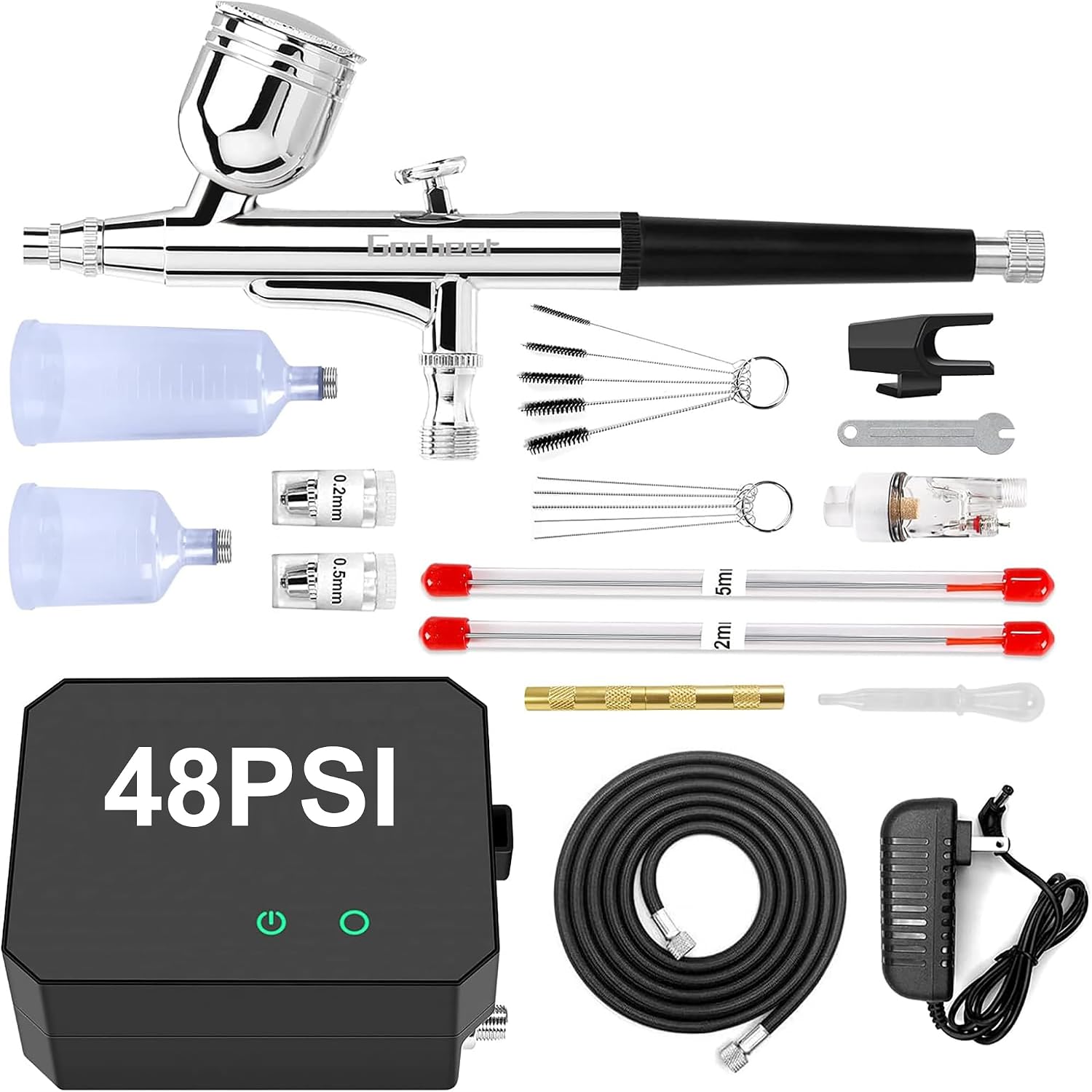 Airbrush Kit with Compressor