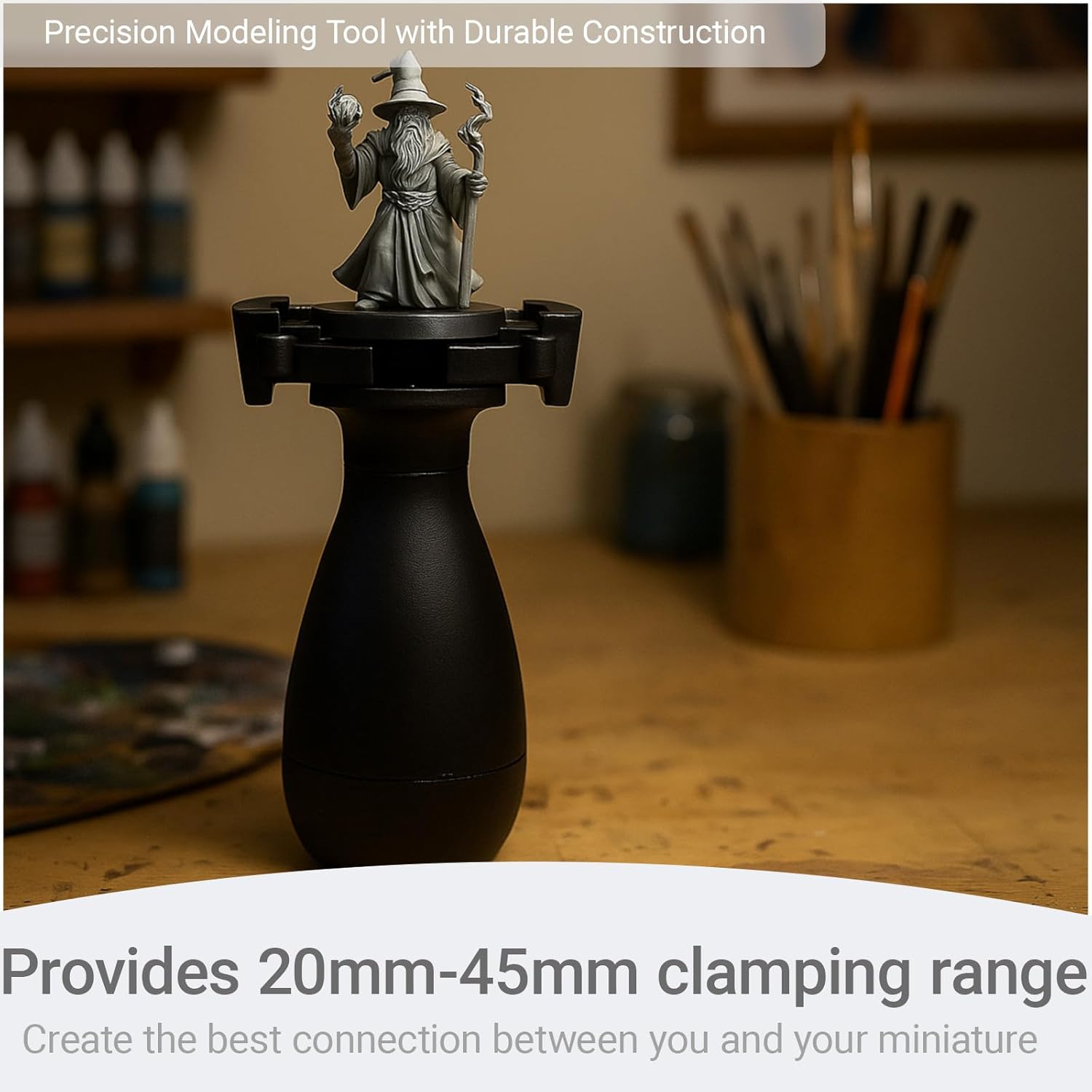Painting Handle, Warhammer Accessories,Paint Holder for Warhammer Gifts, Miniature Painting, Miniatures, DND,  - view 2
